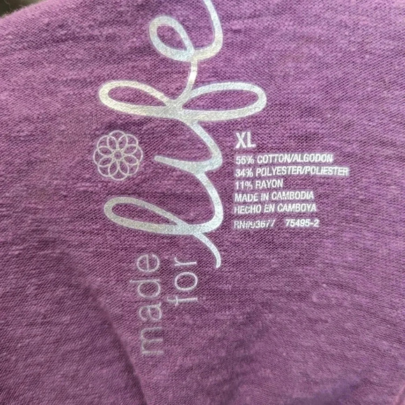 Made for Life Graphic Tee Shirt - Picture 3 of 4